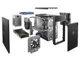 Dell Precision 3640 Tower Generalüberholt, PC completo negro