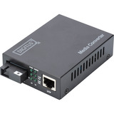 Digitus Convertidor de medios Gigabit bidireccional, RJ45 / SC 