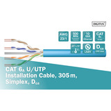 Digitus DK-1614-A-VH-305, Cable azul