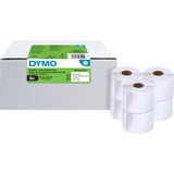 Dymo LW - Etiquetas para tarjetas de identifi cación/envíos - 54 x 101 mm - 2093092 Blanco, Etiqueta para impresora autoadhesiva, Papel, Permanente, Rectángulo, LabelWriter