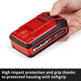 EINHELL Batería Power-X-Change Plus TWIN-PACK 18Volt 3,0Ah rojo/Negro