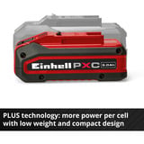 EINHELL Batería Power-X-Change Plus TWIN-PACK 18Volt 3,0Ah rojo/Negro