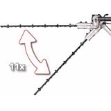 EINHELL Tijera eléctrica de pértiga para setos GC-HH 9046, Cortasetos rojo/Negro