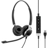 EPOS | Sennheiser Auriculares con micrófono negro/Plateado