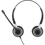 EPOS | Sennheiser IMPACT SC 660 ANC USB, Auriculares con micrófono negro/Plateado