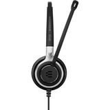 EPOS | Sennheiser IMPACT SC 660 ANC USB, Auriculares con micrófono negro/Plateado