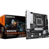 GIGABYTE B650M GAMING WIFI6E, Placa base negro/Plateado