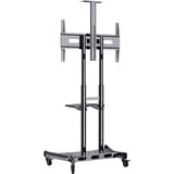 HAGOR HP Twin Stand HD 2,13 m (84") Negro, Sistema de soporte negro, 90 kg, 2,13 m (84"), 139,7 cm (55"), 800 x 500 mm, 1350 - 1650 mm