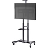 HAGOR HP Twin Stand HD 2,13 m (84") Negro, Sistema de soporte negro, 90 kg, 2,13 m (84"), 139,7 cm (55"), 800 x 500 mm, 1350 - 1650 mm