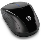 HP Ratón inalámbrico 220 negro, Ambidextro, RF inalámbrico, Negro
