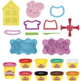 Hasbro Peppa Pig F14975L0 compuesto para cerámica y modelaje Set de utensilios para jugar con plastilina 458 g Multicolor 1 pieza(s), Modelado Set de utensilios para jugar con plastilina, Multicolor, Adulto, 20 pieza(s), Bote de plástico, 9 Colores