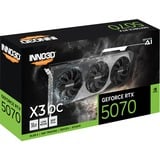 INNO3D I3D 12GB D7 RTX 5070 X3 OC, Tarjeta gráfica 