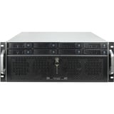 Inter-Tech IPC Storage 4U-4708, Servidor de vivienda negro