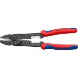 Knipex 97 32 240, Crimpadora rojo/Azul