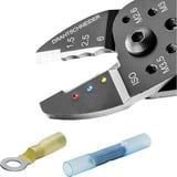 KNIPEX Alicates de engaste, Crimpadora rojo/Azul