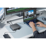 Kensington Estación de acoplamiento Thunderbolt 5 Triple 4K SD5010T5EQ plateado