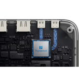 Kensington Estación de acoplamiento Thunderbolt 5 Triple 4K SD5010T5EQ plateado