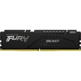 Kingston FURY FURY Beast módulo de memoria 32 GB 1 x 32 GB DDR5 5200 MHz, Memoria RAM negro, 32 GB, 1 x 32 GB, DDR5, 5200 MHz, 288-pin DIMM