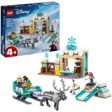 LEGO Aventura en Trineo de Anna, Juegos de construcción Juego de construcción, 4 año(s), Plástico, 192 pieza(s), 516 g