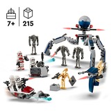LEGO Star Wars Pack de Combate: Soldado Clon y Droide de Combate, Juegos de construcción Juego de construcción, 7 año(s), Plástico, 215 pieza(s), 227 g