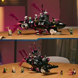 LEGO Submarino-Tiburón de las Pesadillas, Juegos de construcción Juego de construcción, 9 año(s), Plástico, 1413 pieza(s), 2,11 kg