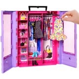 Mattel HJL65 accesorio para muñecas Juego de ropita para muñeca, Muebles de muñecas rosa/blanco, Juego de ropita para muñeca, 3 año(s)