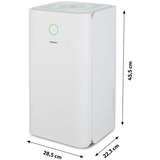 Medion DH10 (MD12047), Deshumidificador blanco