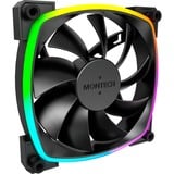 Montech AX120 PWM 120x120x25, Ventilador negro