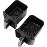 Ninja Foodi MAX Freidora de aire de doble zona AF400EU, Freidora de aire caliente negro