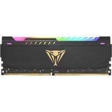 Patriot Viper Steel PVSR416G320C8 módulo de memoria 16 GB 1 x 16 GB DDR4 3200 MHz, Memoria RAM negro, 16 GB, 1 x 16 GB, DDR4, 3200 MHz, 288-pin DIMM