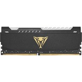 Patriot Viper Steel PVSR416G320C8 módulo de memoria 16 GB 1 x 16 GB DDR4 3200 MHz, Memoria RAM negro, 16 GB, 1 x 16 GB, DDR4, 3200 MHz, 288-pin DIMM