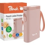 Peach PE110-pi, Impresora de etiquetas rosa neón