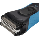 Procter & Gamble Series 3 3010BT, Máquina de afeitar negro/Azul, Máquina de afeitar de láminas, Negro, Azul, Batería, Batería integrada, 45 min, 1 h