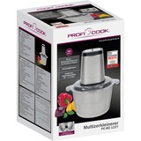 ProfiCook Picadora múltiple MZ 1227, Trituradora acero fino