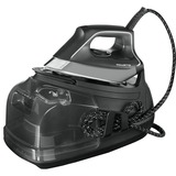 Rowenta Perfect steam pro 2400 W 1,1 L Suela Microsteam 400 HD Láser Gris, Estación de planchado a vapor negro/Plateado, 2400 W, 430 g/min, Suela Microsteam 400 HD Láser, 6,9 bar, 1,1 L, 120 g/min