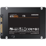SAMSUNG 870 EVO 2.5" 1000 GB Serial ATA III V-NAND, Unidad de estado sólido 1000 GB, 2.5", 560 MB/s, 6 Gbit/s