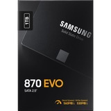 Samsung 870 EVO 1 TB 2.5" Serial ATA III V-NAND MLC, Unidad de estado sólido 1 TB, 2.5", 560 MB/s, 6 Gbit/s