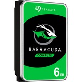 Seagate Barracuda 6TB 3.5" 6000 GB Serial ATA III, Unidad de disco duro 3.5", 6000 GB, 5400 RPM
