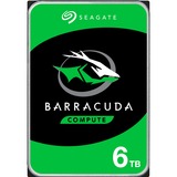 Seagate Barracuda 6TB 3.5" 6000 GB Serial ATA III, Unidad de disco duro 3.5", 6000 GB, 5400 RPM