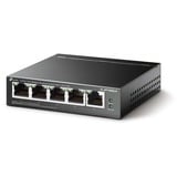 TP-Link TL-SF1005LP switch No administrado Fast Ethernet (10/100) Energía sobre Ethernet (PoE) Negro, Interruptor/Conmutador No administrado, Fast Ethernet (10/100), Energía sobre Ethernet (PoE)