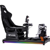 Thermaltake Cockpit simulador de vuelo GF500 Negro, Sim Rig negro