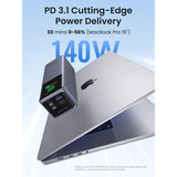 UGREEN PB722 Powerbank 25.000mAh 200W Carga Rápida Pantalla, Banco de potencia 