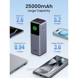 UGREEN PB722 Powerbank 25.000mAh 200W Carga Rápida Pantalla, Banco de potencia 