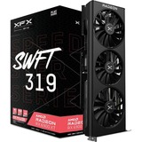 XFX RX-69XTAQFD9 tarjeta gráfica AMD Radeon RX 6900 XT 16 GB GDDR6 Radeon RX 6900 XT, 16 GB, GDDR6, 256 bit, 7680 x 4320 Pixeles, PCI Express 4.0