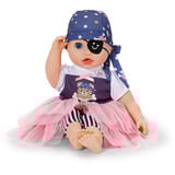 ZAPF Creation BABY born® Conjunto de niña pirata 43cm, Accesorios para muñecas 