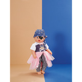 ZAPF Creation BABY born® Conjunto de niña pirata 43cm, Accesorios para muñecas 