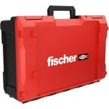 fischer Herramienta de fijación a gas FGC 100, para hormigón y acero, Nagler rojo/Negro