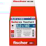 fischer PowerFast II 8,0x140 SK TX TG blvz, 566358, Tornillo 