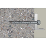 fischer Tornillo para hormigón UltraCut FBS II 8x70 20/5/- Hexagonal con arandela TX 