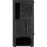 Aerocool Wave Midi Tower Negro, Cajas de torre negro, Midi Tower, PC, Negro, ATX, micro ATX, Mini-ITX, ABS, SPCC, 15,8 cm